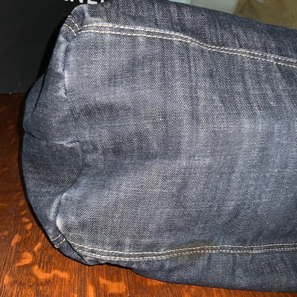 CHANEL COCO CABAS DENIM TOTE BAG RARE 2006-2008 - Picture 5 of 14
